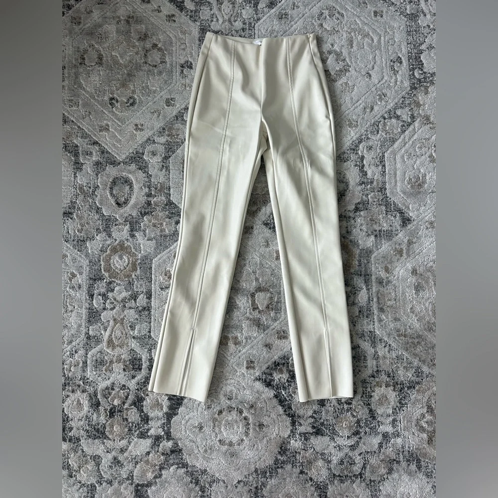 Meshki Vanessa Faux Leather Split Pant - Picture 3 of 4